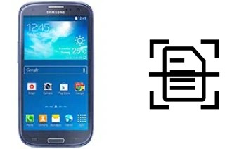 Come scannerizzare su un Samsung I9301I Galaxy S3 Neo