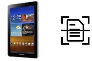 Come scannerizzare su un Samsung P6800 Galaxy Tab 7.7