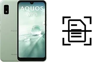 Come scannerizzare su un Sharp Aquos wish