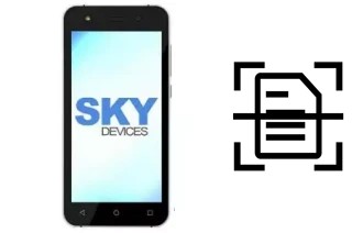 Come scannerizzare su un Sky-Devices Sky Devices Elite Photo Pro