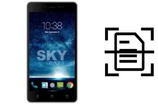 Come scannerizzare su un Sky-Devices Sky Fuego 5-0 Plus