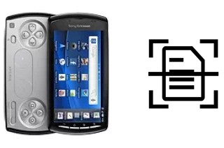 Come scannerizzare su un Sony Ericsson Xperia PLAY