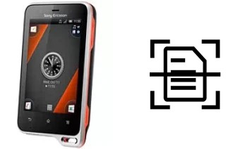 Come scannerizzare su un Sony Ericsson Xperia active