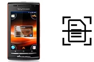 Come scannerizzare su un Sony Ericsson W8