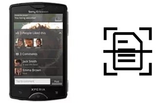 Come scannerizzare su un Sony Ericsson Xperia mini