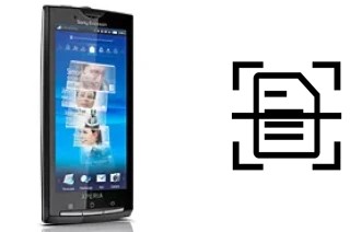 Come scannerizzare su un Sony Ericsson Xperia X10