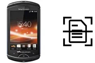 Come scannerizzare su un Sony Ericsson WT18i