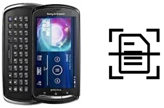 Come scannerizzare su un Sony Ericsson Xperia pro