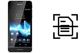 Come scannerizzare su un Sony Xperia SX SO-05D