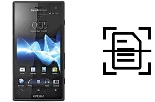 Come scannerizzare su un Sony Xperia acro HD SOI12