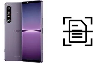 Come scannerizzare su un Sony Xperia 1 IV