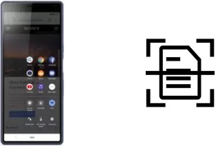 Come scannerizzare su un Sony Xperia 10 Plus