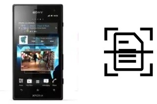 Come scannerizzare su un Sony Xperia acro S