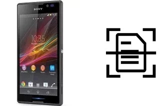 Come scannerizzare su un Sony Xperia C