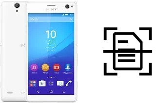 Come scannerizzare su un Sony Xperia C4