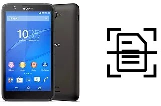 Come scannerizzare su un Sony Xperia E4