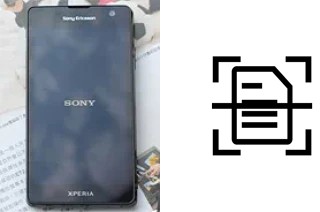 Come scannerizzare su un Sony Xperia LT29i Hayabusa