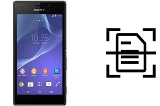 Come scannerizzare su un Sony Xperia M2 dual