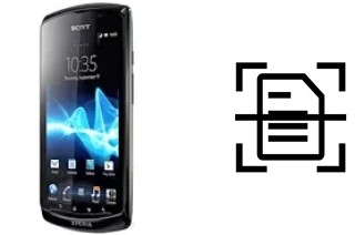 Come scannerizzare su un Sony Xperia neo L