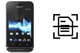 Come scannerizzare su un Sony Xperia tipo