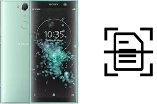 Come scannerizzare su un Sony Xperia XA2 Plus