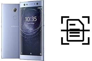 Come scannerizzare su un Sony Xperia XA2 Ultra