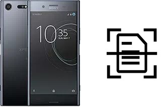 Come scannerizzare su un Sony Xperia XZ Premium