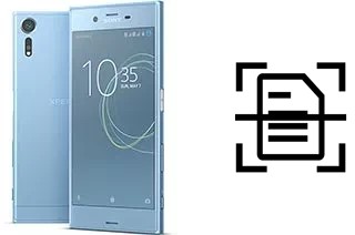 Come scannerizzare su un Sony Xperia XZs