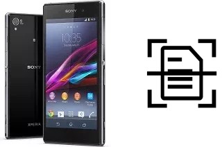 Come scannerizzare su un Sony Xperia Z1