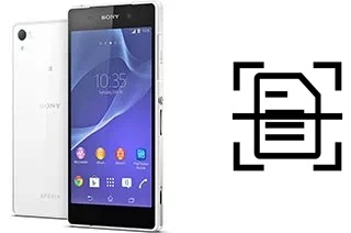 Come scannerizzare su un Sony Xperia Z2