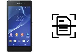 Come scannerizzare su un Sony Xperia Z2a