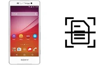 Come scannerizzare su un Sony Xperia Z4v