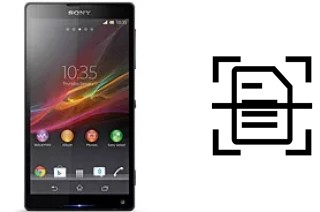 Come scannerizzare su un Sony Xperia ZL