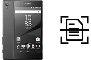 Come scannerizzare su un Sony Xperia Z5 Dual