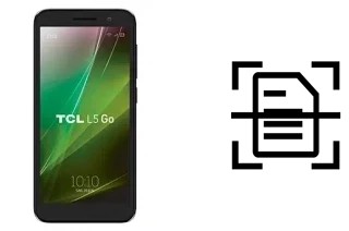 Come scannerizzare su un TCL L5 GO