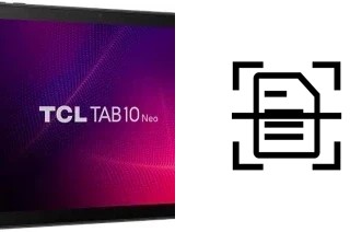 Come scannerizzare su un TCL Tab10 Neo