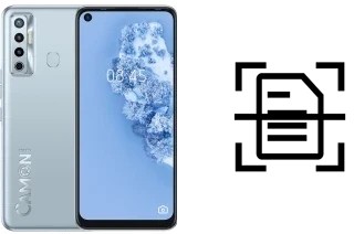 Come scannerizzare su un Tecno Camon 17 Lite