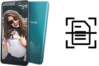 Come scannerizzare su un Tecno Camon iACE2