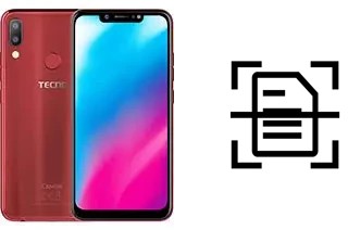Come scannerizzare su un Tecno Camon 11