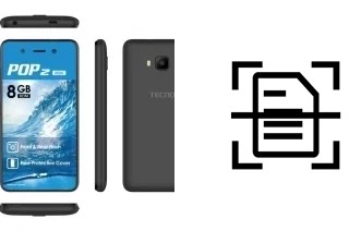 Come scannerizzare su un Tecno POP 2 Mini