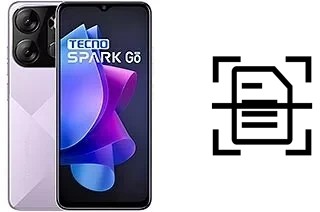 Come scannerizzare su un Tecno Spark Go 2023