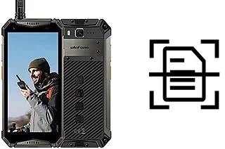 Come scannerizzare su un Ulefone Power Armor 20WT