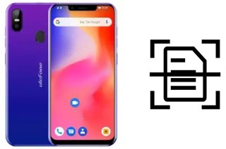 Come scannerizzare su un Ulefone S10 Pro