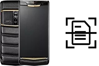 Come scannerizzare su un Vertu Signature Touch (2015)