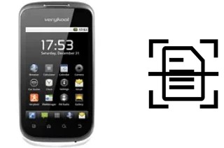 Come scannerizzare su un verykool s735