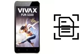 Come scannerizzare su un Vivax Fun S500