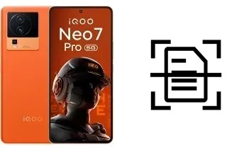 Come scannerizzare su un vivo iQOO Neo 7 Pro