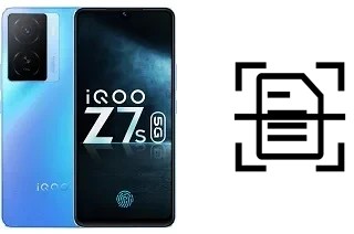 Come scannerizzare su un vivo iQOO Z7s