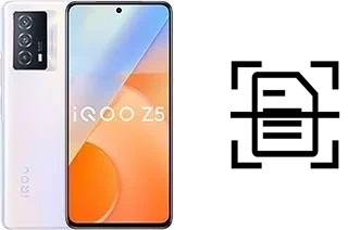 Come scannerizzare su un vivo iQOO Z5