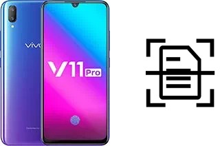 Come scannerizzare su un vivo V11 (V11 Pro)